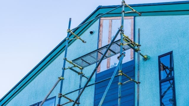 改修外壁工事（カバー工法）